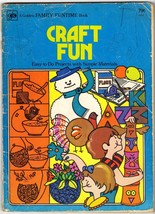 VINTAGE 1975 Golden Book Craft Fun Kids Projects Paperback Minor Use - £11.66 GBP