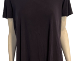 Lands&#39; End Navy Blue Scoop Neck Short Sleeve Tee Shirt Size 2X - $23.74