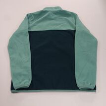Columbia XL4503 Women's M Benton Springs Snap Fleece Pullover Green Sweatshirt image 2