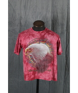 Vitnage Graphic T-shirt - Stone Wash Bald Eagle Graphic - Men&#39;s Small - $66.72 CAD