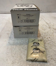 2 Boxes of 20 Quantity of Trade Master Wall Plates TPJ8-I (40 Quantity T... - $1,096.40 MXN