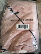 Victoria&#39;s Secret PINK Cozy-Plush Blanket Pink Logo 60&quot;x50&quot; New Sealed - $46.42
