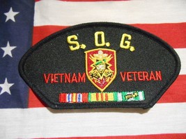US ARMY S.O.G. VIETNAM VETERAN PATCH - $7.00