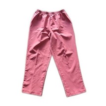 BonWorth Elastic Waist Pull On Pants ~ Sz LP ~ Pink ~ High Rise ~ 28&quot; In... - £17.68 GBP