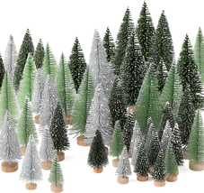 30Pcs Christmas Decorations Mini Christmas Trees, Artificial Christmas T... - $21.96