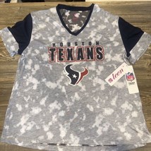 Houston Texans Teens Juniors XL Short Sleeve Shirt. Gray. Authentic. $27... - $14.84