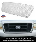 For 2004-2008 Ford F150 XL FX2 FX4 STX Chrome Mesh Grille Grill Insert ~ USA - £71.52 GBP