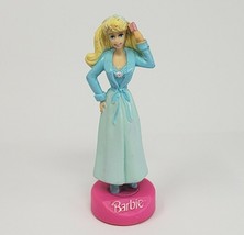 Vintage 1997 Mattel Tara Toy Barbie Stamper Ink Stamp Wearing Blue Robe No Pad - £14.88 GBP