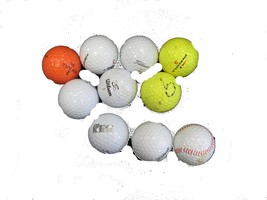 Golf Balls - Assorted Colors 10 pieces for the list price - $12.25