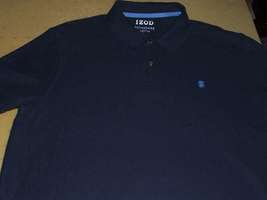 MEN&#39;S IZOD GOLF SHIRT SIZE LARGE, NEW  - $13.50