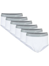 George Mens Briefs Moisture Wicking Cotton Tag-free 6-Pack Size 2XL - £19.65 GBP
