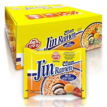 [OTTOGI] Jin Ramen, Mild Flavor 18 Pack - Korean Instant Ramen Noodle, B... - £31.38 GBP