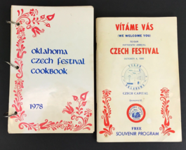 Czech Festival of YUKON OKLAHOMA Community Recipes 1978 Cookbook &amp; 1980 ... - £23.34 GBP