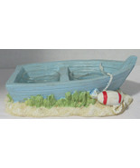Yankee Candle multi Tea Light T/L Holder DOUBLE WOODEN FISHING BOAT #154... - $44.36 CAD