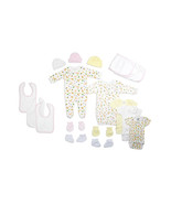Bambini LS-0118 Newborn Baby Girls Layette Set, White Pink - Newborn - €62,78 EUR