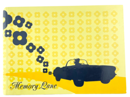 Memory Lane Road Trip Travel Album Scrapbook Girl Blue Mustang Car Floral - €20,42 EUR