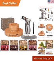 Old Fashioned Cocktail Smoker Kit - Portable Infuser with 4 Wood Chip Fl... - $45.00