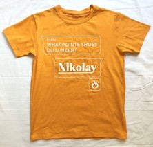 Nikolay Dancewear &quot;Calendula&quot; Orange T-Shirt, Women&#39;s Size PA, NWT - $8.54