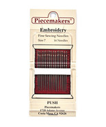 Piecemaker Embroidery Fine Sewing Needles Size 7 - £6.28 GBP