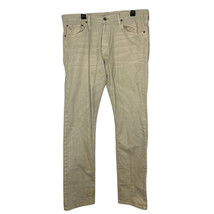 Polo Ralph Lauren Jeans Mens 36 X 34 Tan Denim The Sullivan Striaght - $24.00