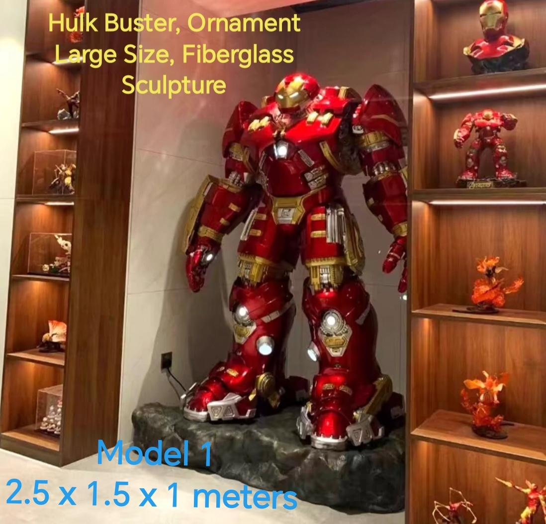 Hulk Buster, Ornament Large Size, Fiberglass Sculpture - $4,998.00