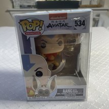 Funko Pop + Protector! Animation #534 Avatar Aang with Mono - $17.11
