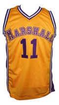 Arthur Agee Hoop Dreams Movie Basketball Jersey New Sewn Yellow Any Size - £27.53 GBP