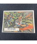 1962 Topps Civil War News Card #71  NO ESCAPE  Vintage 60s Trading Cards - $19.75