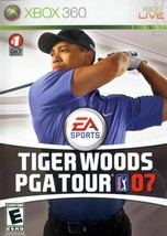 XBOX 360 Tiger Woods PGA Tour 07 Microsoft Video Game golfing tournament putting - £4.28 GBP