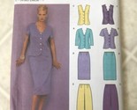 Simplicity Pattern 9558 Skirt, Pants, Tops Sizes 6,8,10,12 Uncut Factory... - $9.81