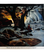 1947 Gulf Motor Oil Advertisement Gulfpride Vintage Gas &amp; Oil Bingham DWWW6 - $551.07 MXN