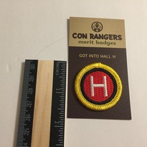 New Got into Hall H Merit Badge 1.5&#39;&#39; Patch - £8.77 GBP
