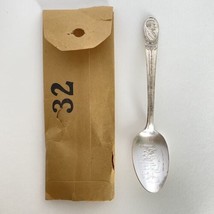 1939 Franklin D Roosevelt No 32 US Presidents Rogers Co IS Silver Plated Spoon - £14.85 GBP