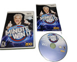 Minute to Win It Nintendo Wii Complete in Box - $5.49