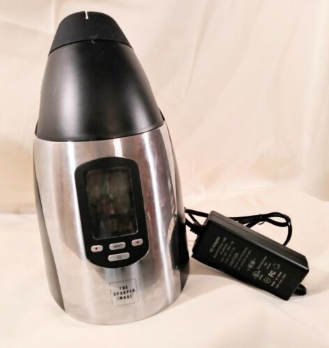 Sharper Image KP-W400 Wine Bottle Chiller Black Stainless LCD TESTED & WORKS - $31.67