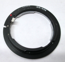 Bower Lens Adapter For Nikon F Lenses TO Canon EOS Cameras. NIK-EOS. - $18.99