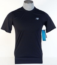New Balance NB Dry Moisture Wicking Black Athletic Shirt Men&#39;s NWT - £27.56 GBP