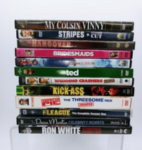 Comedy DVD Lot of 12 Stripes My Cousin Vinny Bridesmaids Hangover American Pie - £23.88 GBP