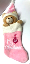 Baby s 1st Christmas Pink Stocking - £3.91 GBP