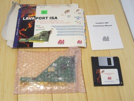 Lavaport 16650 UART Com Port Accelerator ISA Card Windows 3.1 - 98, NT 4.0 - $23.36