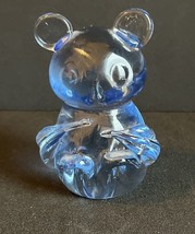 Blue Glass Bear/Koala United States Commemorative Fine Art Gallery Figurine 3” - £5.37 GBP