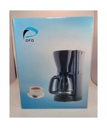 Coffee Maker 12 Cup with Removable Filter Basket, Ergonomic Handle NEW - £15.92 GBP