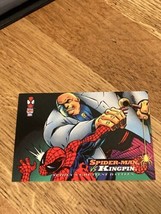 1994 Fleer Amazing Spider-Man Trading Card #111 Spider-Man vs. Kingpin - £1.56 GBP