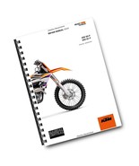 KTM 2024 - 250 SX-F XC-F - WORKSHOP SERVICE MANUAL COMB BOUND - $104.05 CAD