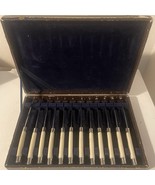 Royal Brand Masterpiece Super Stainless Steel 12 Steak Knives Japan VTG MCM - $49.99
