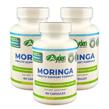 Moringa Mallungay Oleifera Leaf Green Superfood Health Pills - 3 - £22.25 GBP