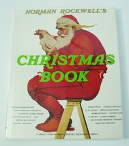 1977 Norman Rockwell&#39;s Christmas Book Twain-Dickens+ Art Carols Stories Poems - £35.31 GBP