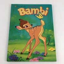 Walt Disney&#39;s Bambi Hardcover Book Vintage 1984 Classic Storybook Golden - £13.29 GBP