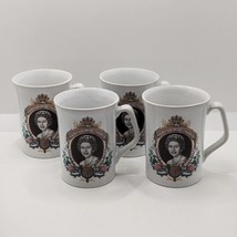 Queen Elizabeth II Silver Jubilee Mug Set, Kendal Studio Pottery, Vintage - £18.20 GBP