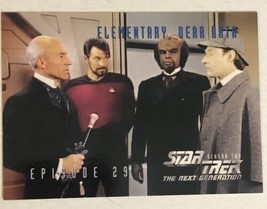 Star Trek TNG Trading Card Season 2 #144 Patrick Stewart Jonathan Frakes - $1.97